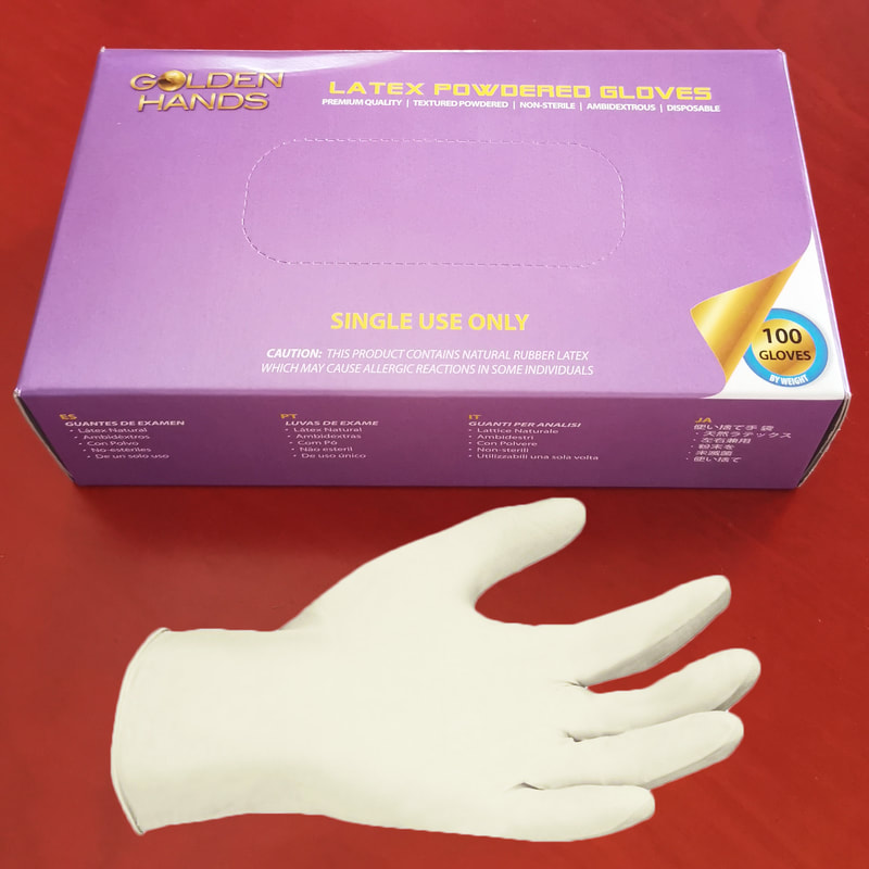 golden hands premium quality nitrile gloves